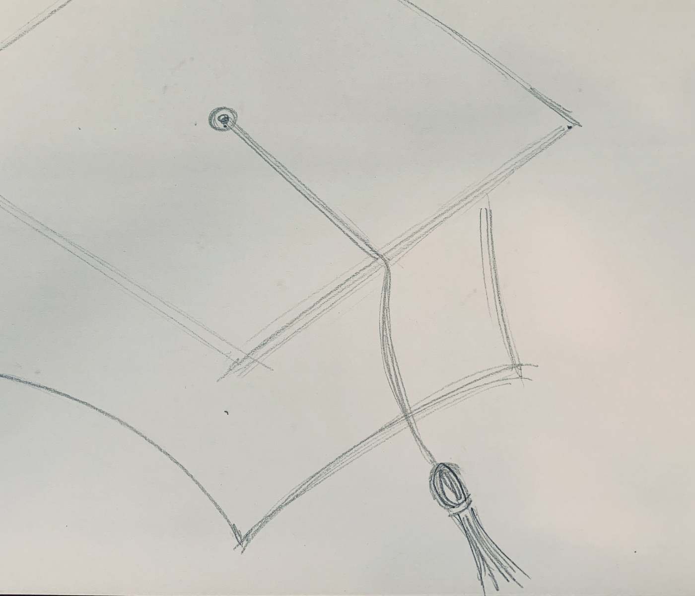 How to draw a graduation tassel